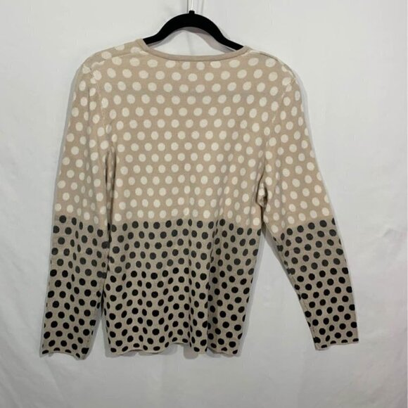WOMAN’S TANJAY sweater. Gradient dots. New condition. Size large. - Picture 6 of 7